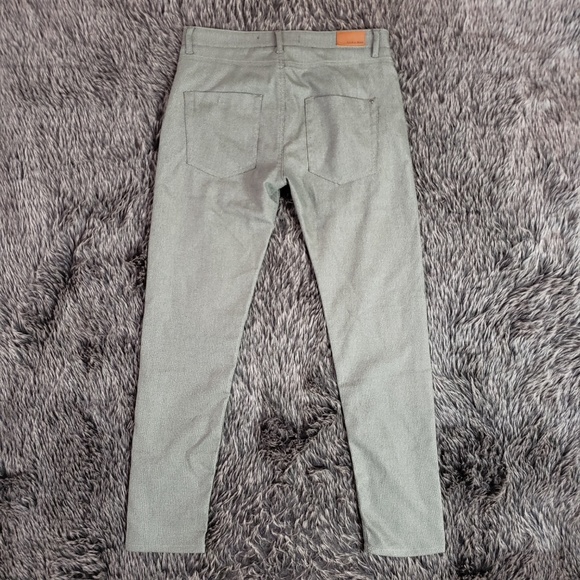 ZARA Man Green Skinny Pants - Picture 5 of 5